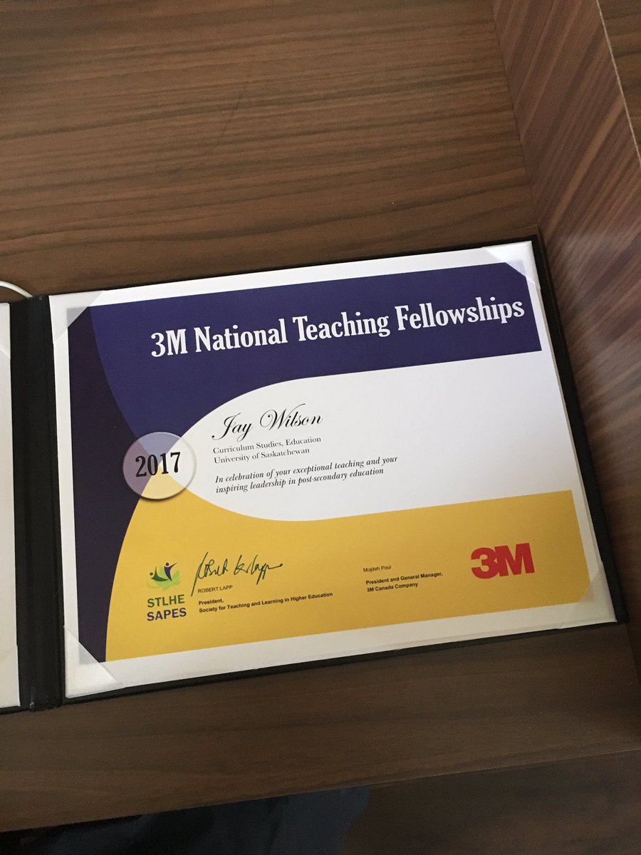 j_wilson's tweet photo. Thanks to @schwier @PartridgeWenona and jasmine liska this happened today. @UofSEd @usask @GMCTE_UofS https://t.co/GrnPT91ToI