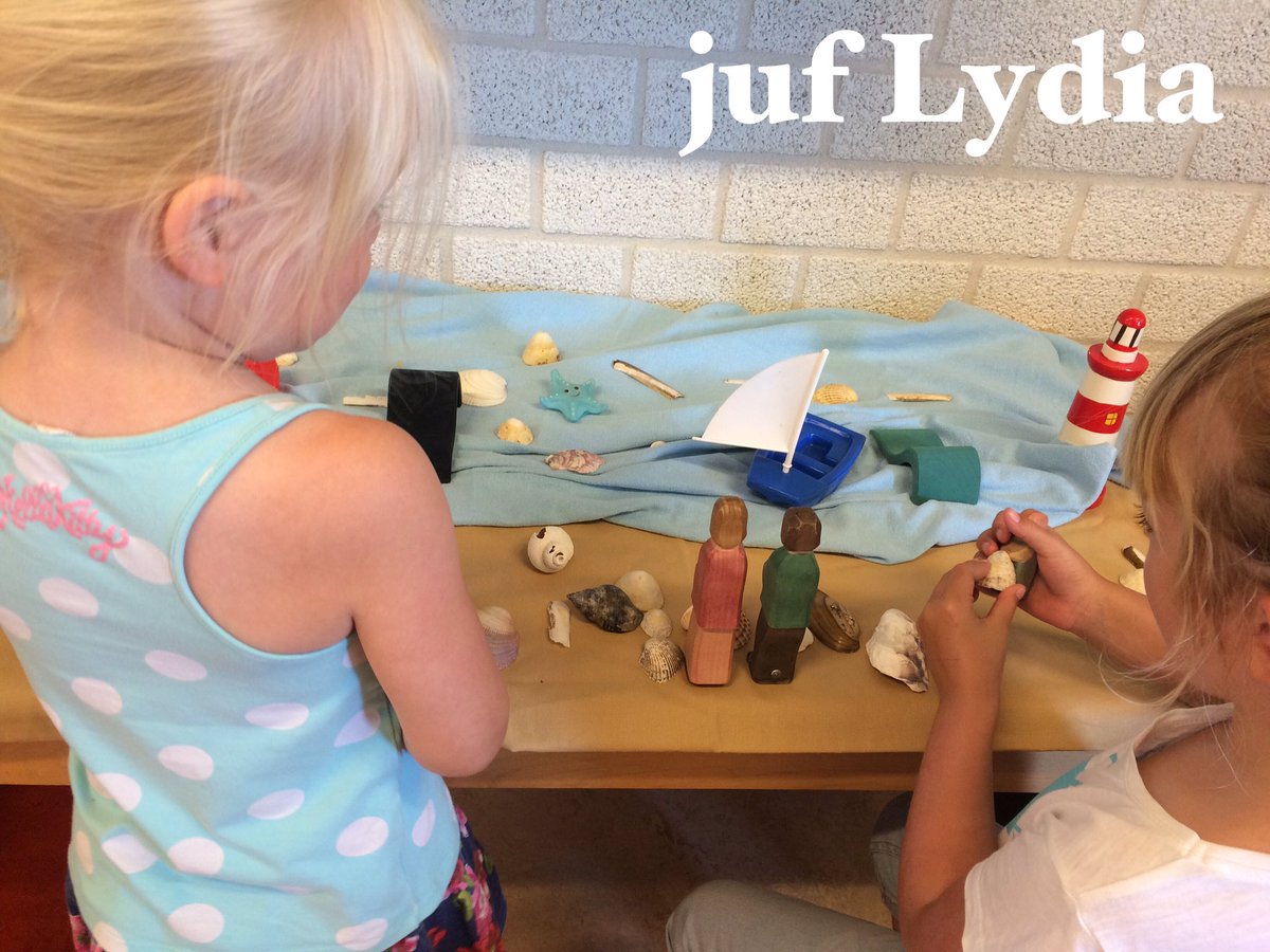 Verteltafel van het herhaalverhaaltje "Het bootje"