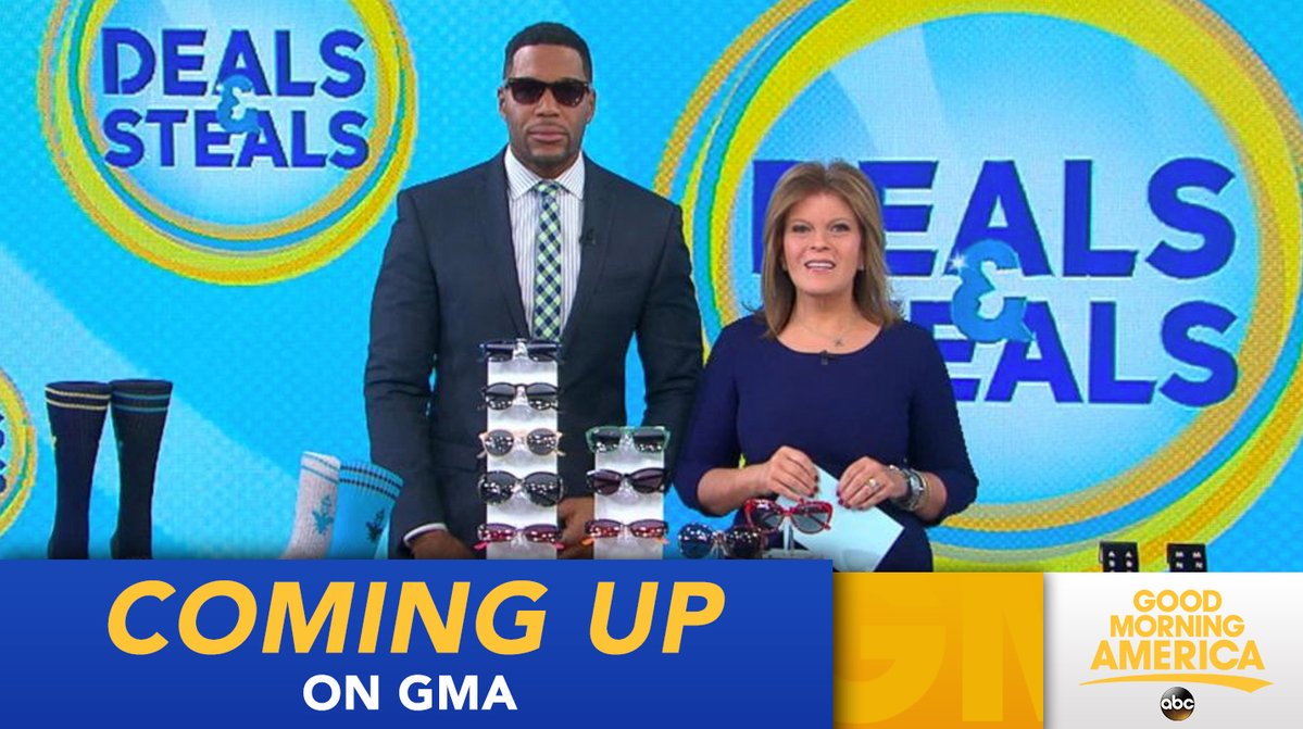 Good Morning America On Twitter Tomorrow Gma It S Deals And Steals Day With Toryjohnson Big Gmadeals Ahead