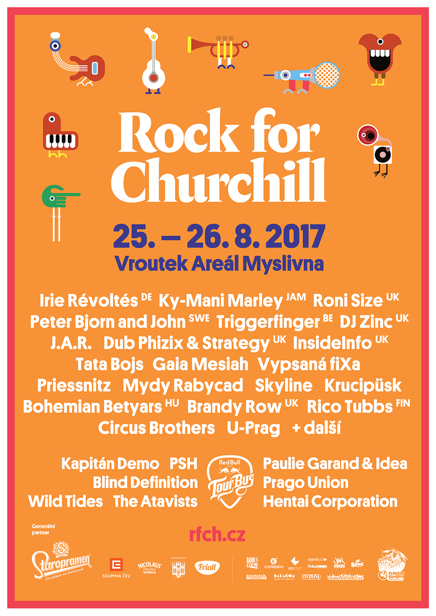 rfchfest's tweet photo. Plakát #rockforchurchill 2017 je na světě! Za RT předem dík. ;) https://t.co/99z0l75FJl