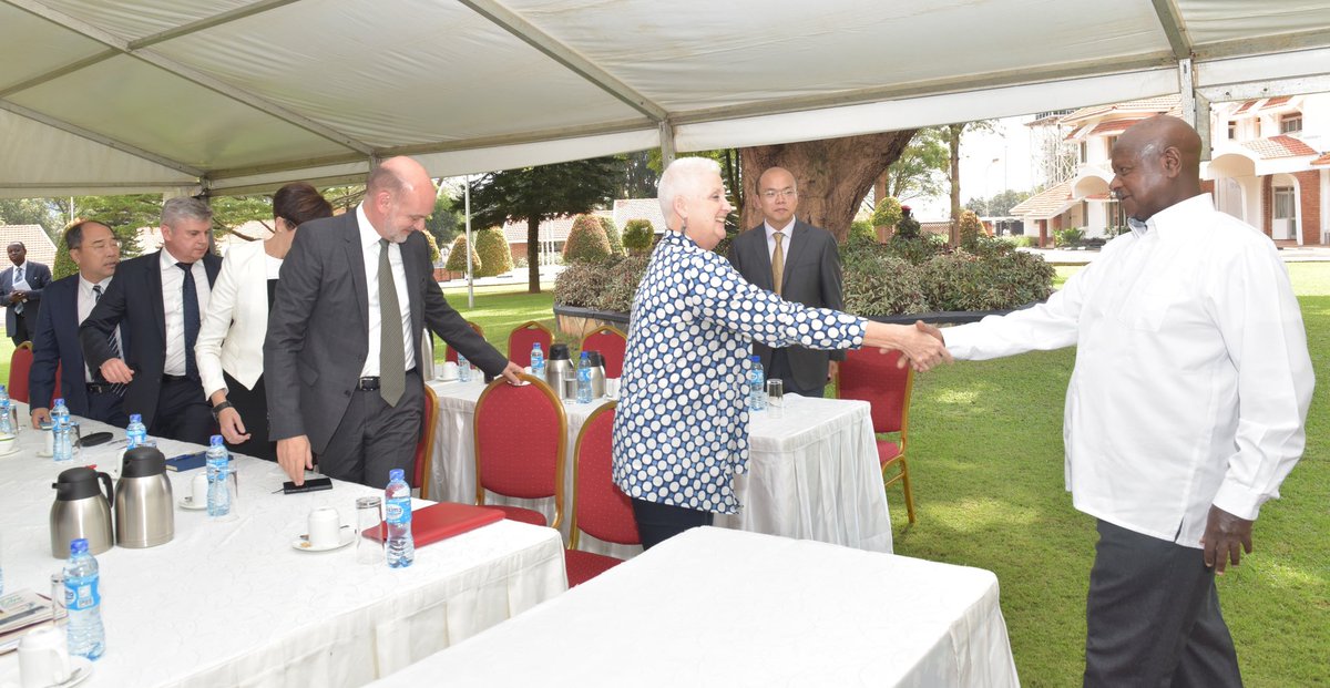 Ofwono Opondo P'Odel (@ofwonoopondo) on Twitter photo President #Museveni today met five Ambassadors from the US, Russia, China, France and UK at State House Nakasero <a href="/UgandaMediaCent/">Uganda Media Centre</a> President #Museveni today met five Ambassadors from the US, Russia, China, France and UK at State House Nakasero <a href="/UgandaMediaCent/">Uganda Media Centre</a>
