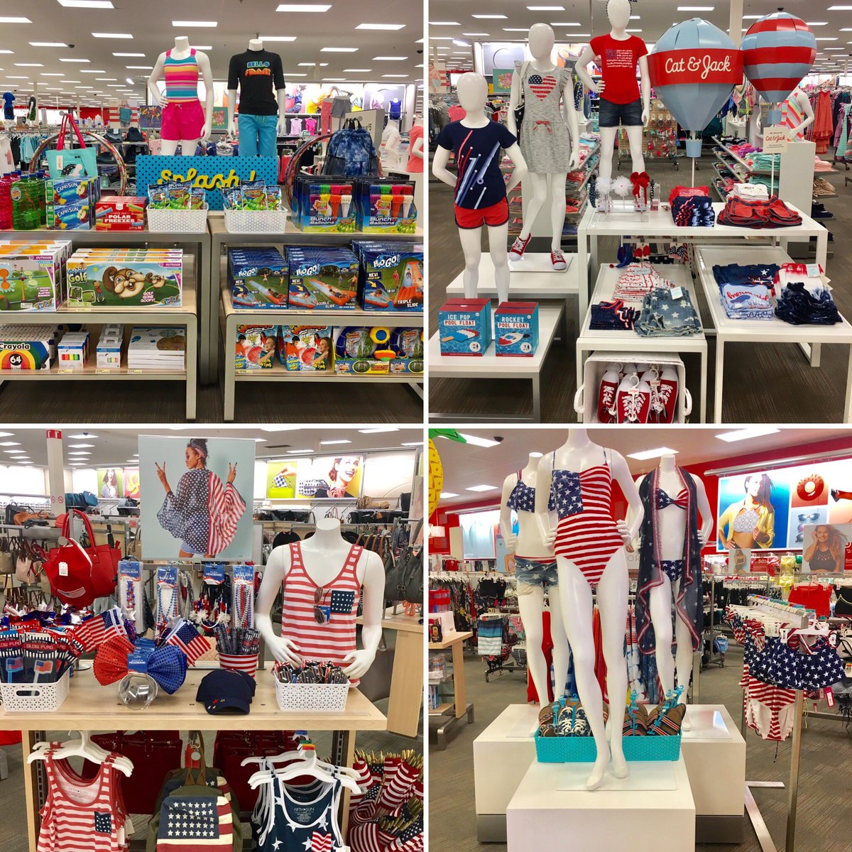 targetstylevml's tweet photo. Happy first day of summer! We are ready for the pool and Fourth of July at T1112! 🍦☀️😎 #TargetStyle https://t.co/d7fkYPIqBW