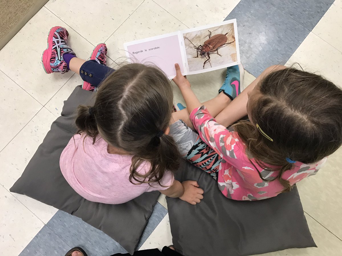 Visite des futurs élèves de la première année! #plaisirdelire @Ottawacepeo