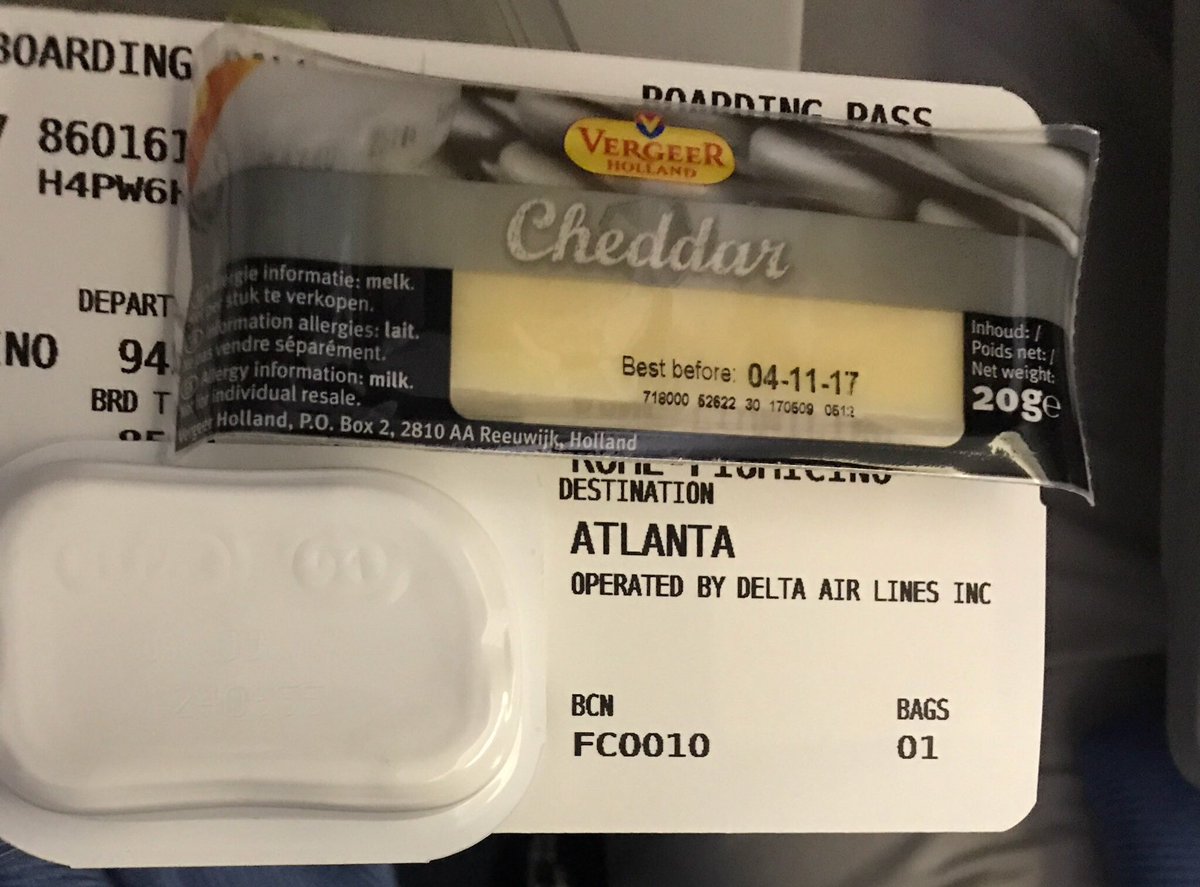 #Hangry doesn't describe how I feel on <a href="/delta/">Delta</a> flight for 11 hours and can't eat b/c I notice they served old food and don't want to be #sick