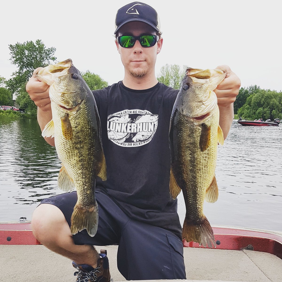 MacFish613's tweet image. 8th place in the first club tournament of the year. got them flipping jigs and plastics with woo! tungsten and @Lunkerhunt_fish craws!