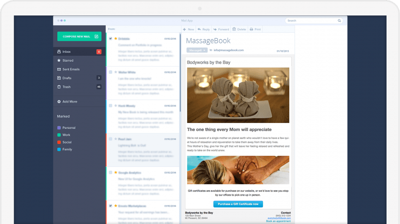 MassageBook's tweet photo. How you can use #email #marketing to grow you #massagepractice this year: https://t.co/U7pm2XtlA8 #massage #business https://t.co/N0izI85Hyz