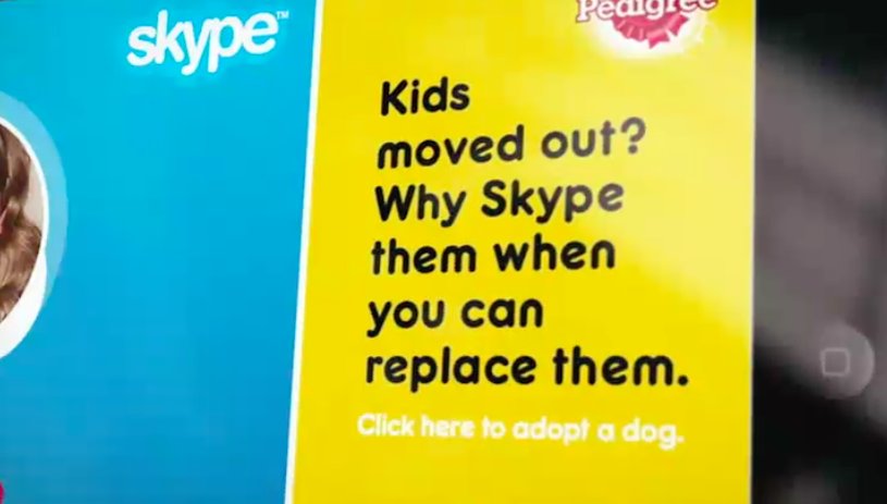 Cannes_Lions's tweet photo. And the #CannesLions gold goes to "The Child Replacement Programme" by @Pedigree_NZ - suggesting that empty nest parents get a dog https://t.co/6HymJl4tXY