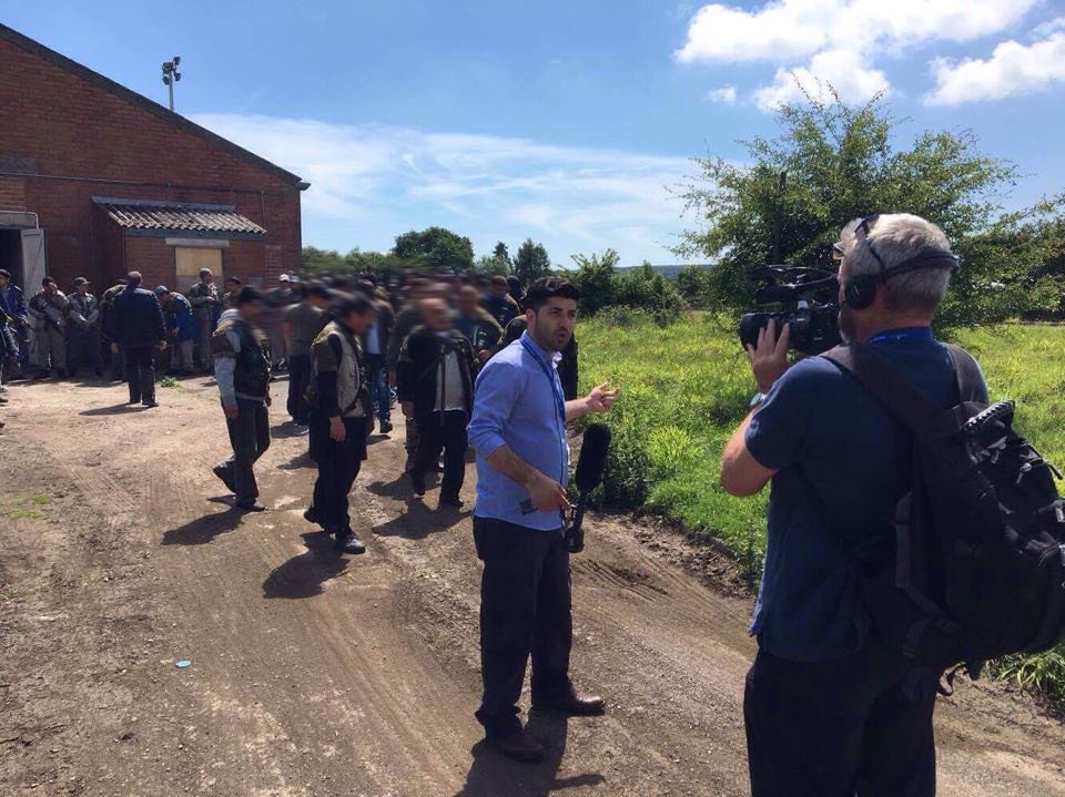Crown_Media_Ltd's tweet photo. We've been helping British troops with some #mediatraining + #mediasimulation before they go Afghanistan as part of NATO's Resolute Support https://t.co/E6Vr2zJbbZ