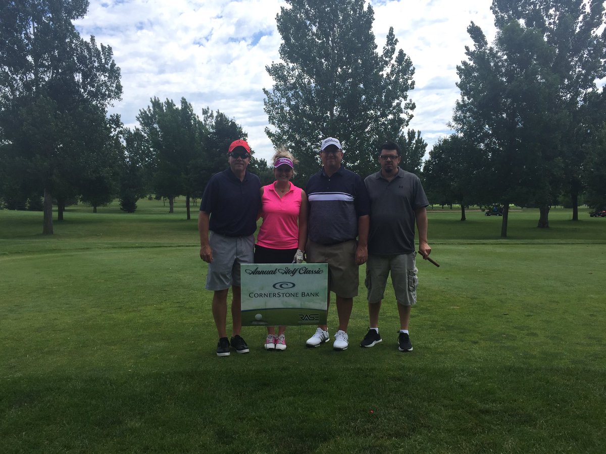 LRG_RealEstate's tweet photo. Having some fun on the golf course today with the team! @CornerstoneND #cornerstonebank https://t.co/nITHcQKmBK