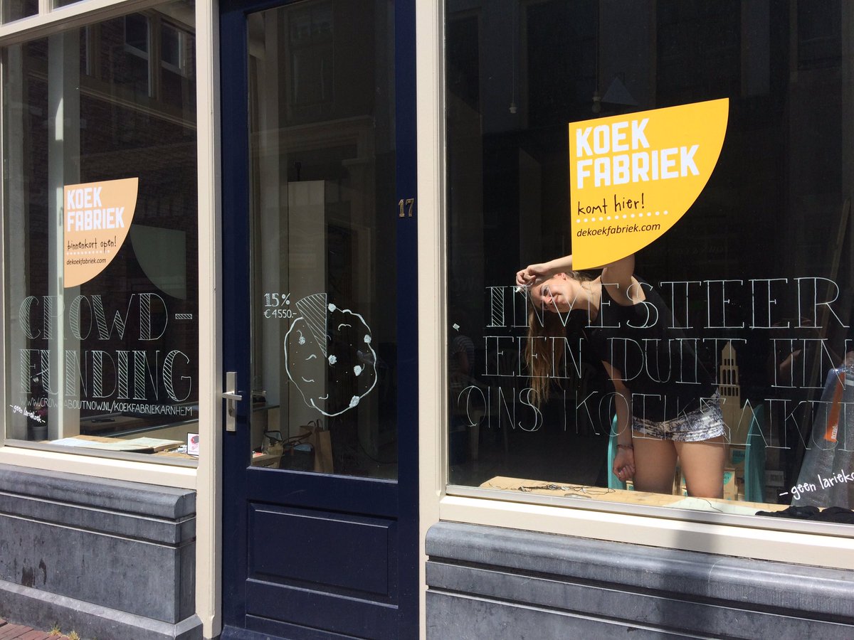 Investeer een duit in ons koekzakje! #crowdfunding #investering #donatie #raam #ontwerp #keep #up #the #good #work