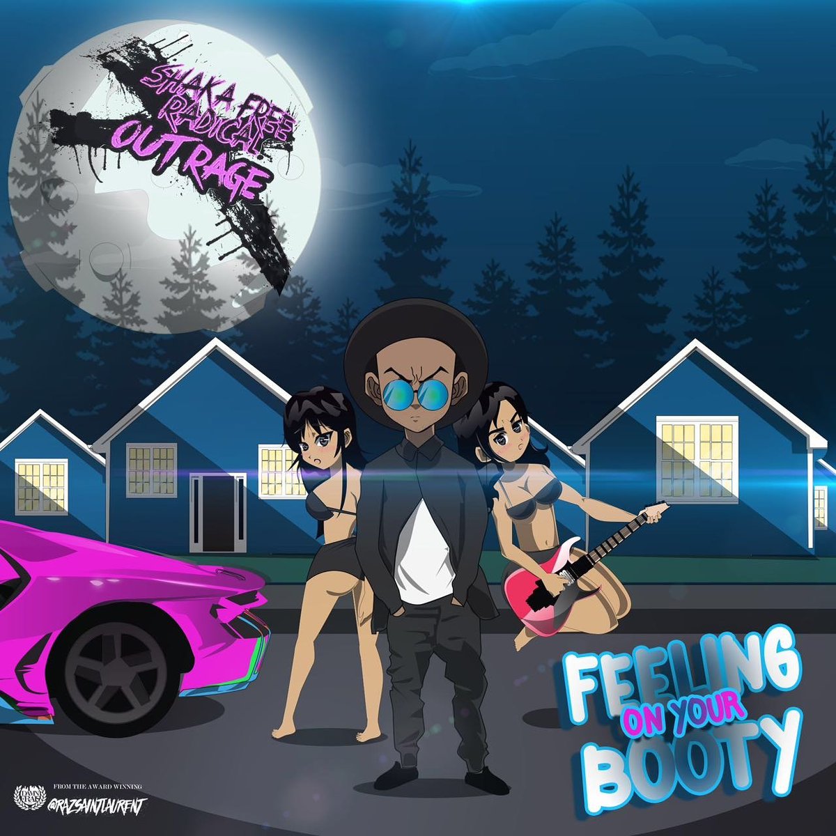 #outragemixtape #feelingonyourbooty #shakafreeradical #liveinlivingcolor