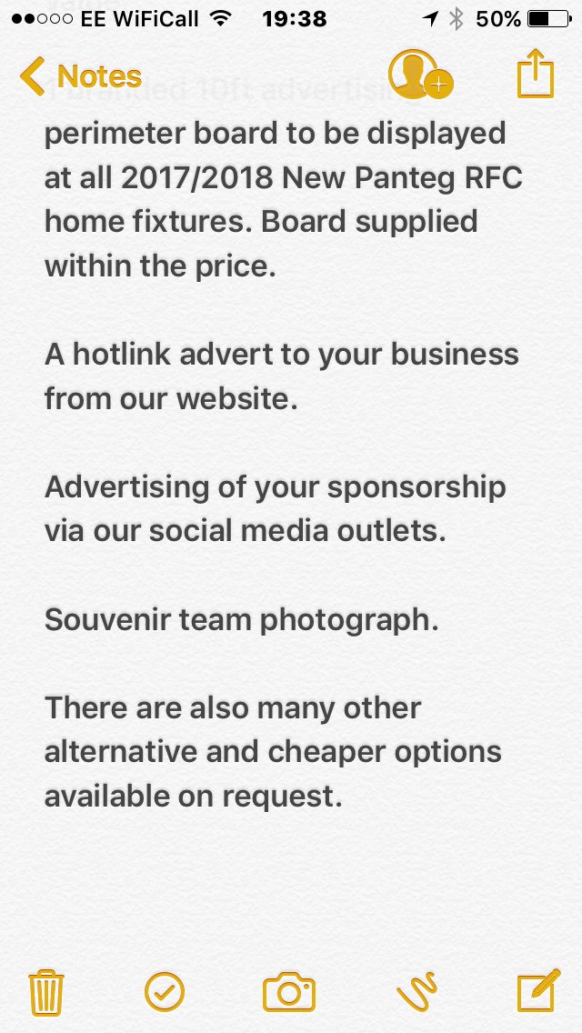 New Panteg RFC tweet media