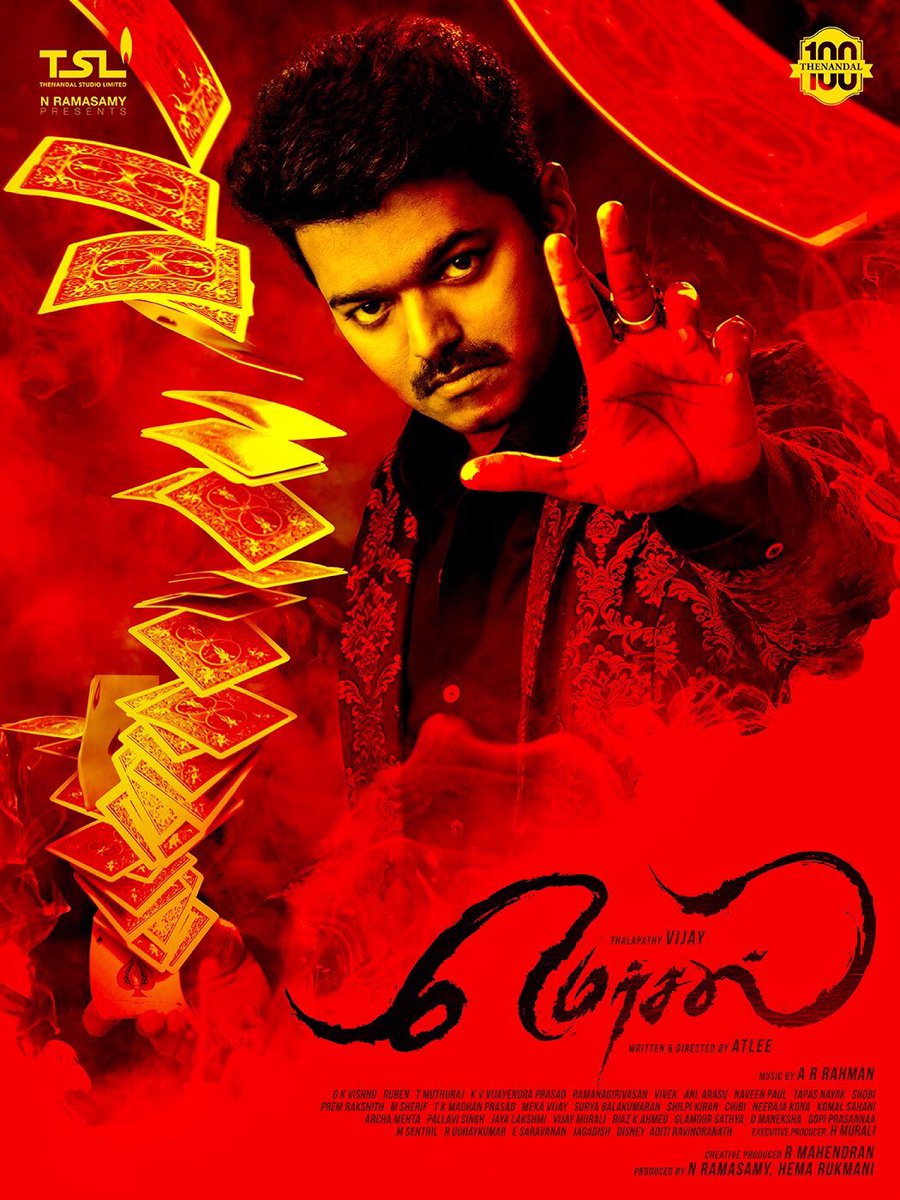 actorsathish's tweet photo. #Mersal2ndLook Of course Mersal Look https://t.co/DBq3jQkKOx