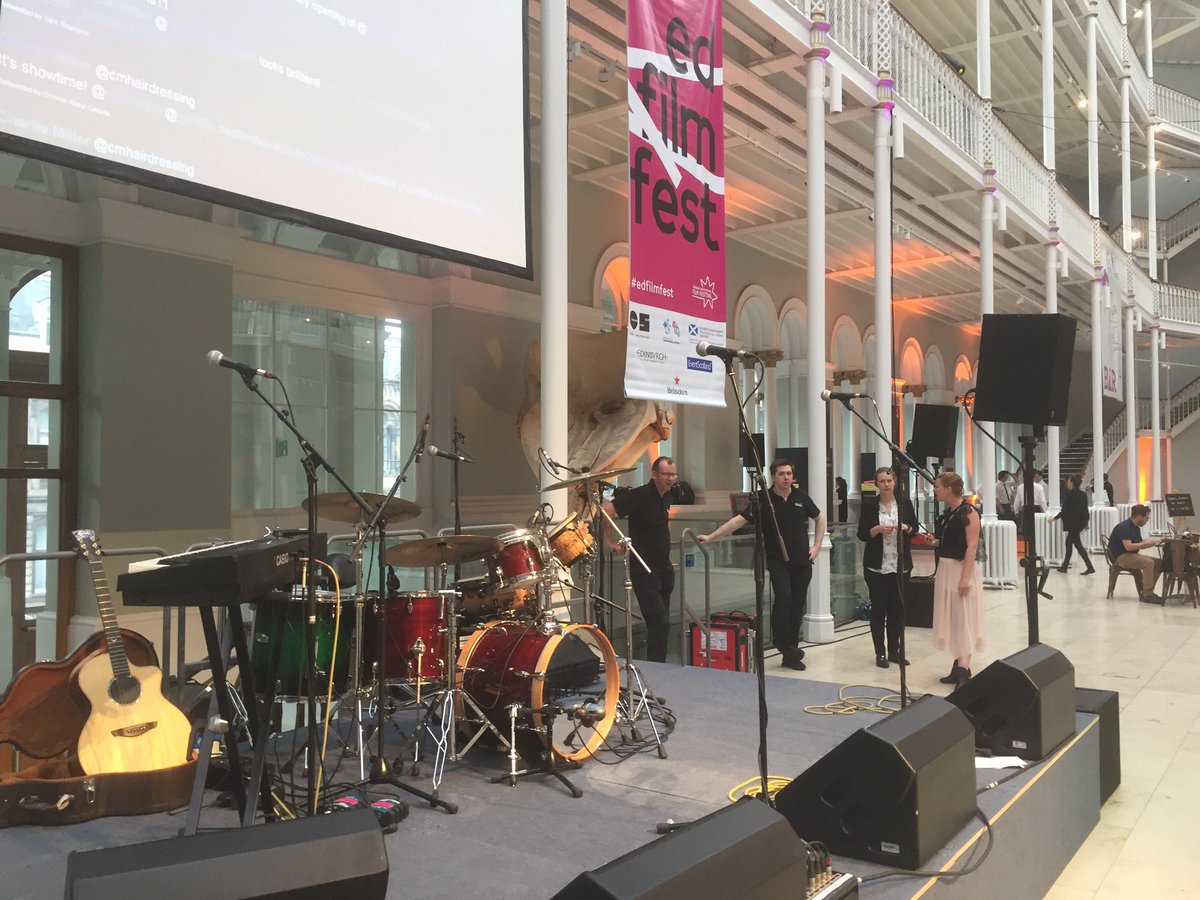 Sound check done, all ready to gig - and what an acoustic... #eiff <a href="/CreativeScots/">Creative Scotland</a> #GodsOwnCountry