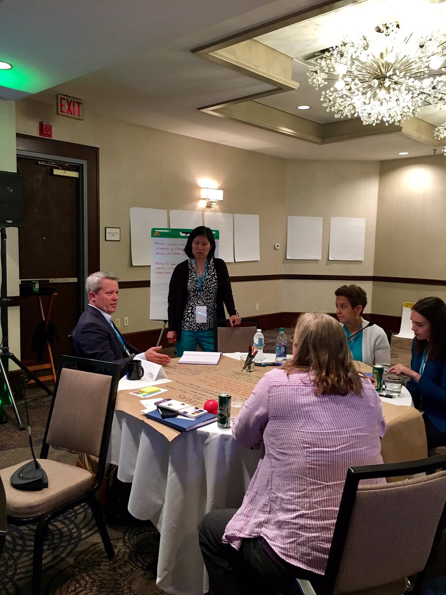 josephcoughlin's tweet photo. #connectivity2017 #ruralaging Summit working groups in action.  ThankU @TivityHealth @HealtheVillages @nashpophealth #innovation https://t.co/taAWaAW7Hc