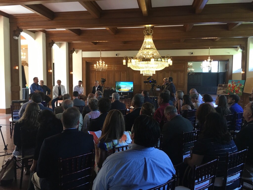 carolyn's tweet photo. So honored to be recognized by @ReNewableNowTV with Shahin and @NPTRE for making @BelcourtNewport Gilded-to-Green. #RNNxALEXANDANI https://t.co/YbFNaLOujW
