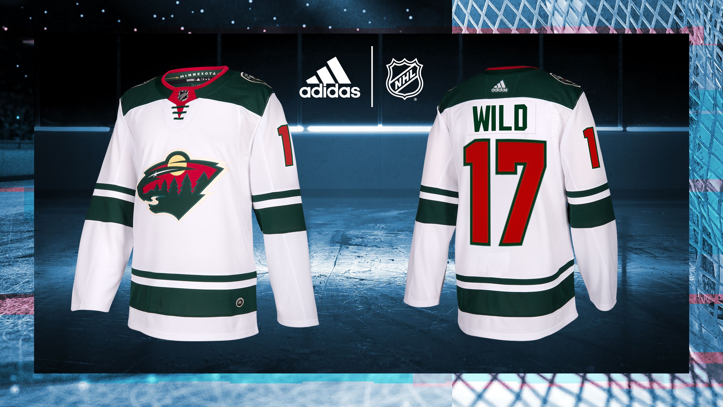 adidas Minnesota Wild Alternate Jersey