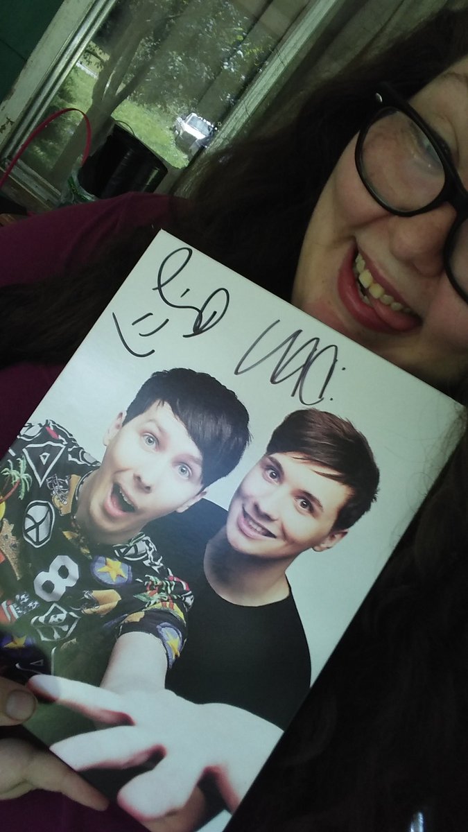 yaoiisbae99's tweet photo. @danielhowell @AmazingPhil I'm crying rn cause you have touched this book https://t.co/wvt7tkbElu