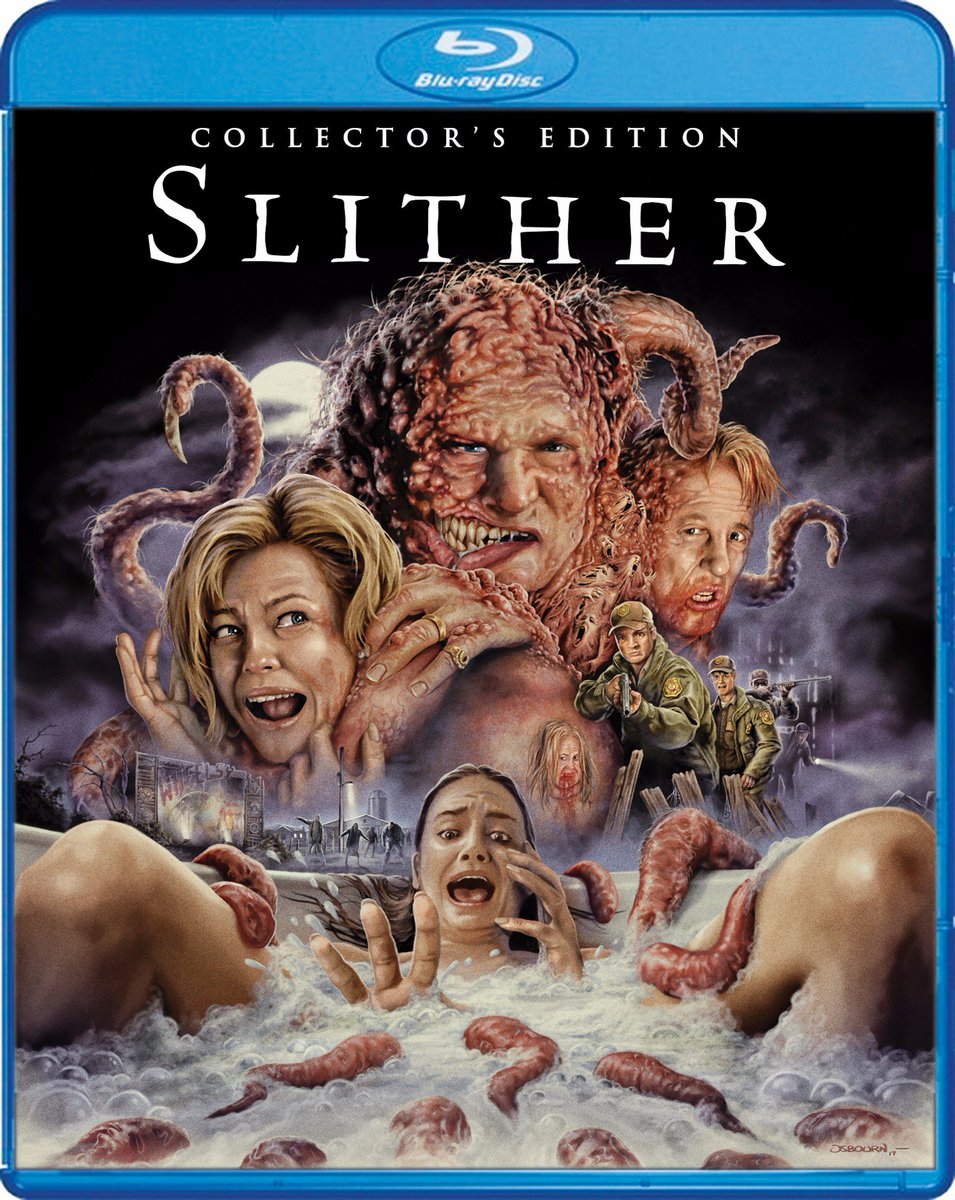 Scream_Factory's tweet image. BREAKING: Final List of Extras revealed for James Gunn's SLITHER Collector's Edition Blu-ray! Streets 8/1 facebook.com/ScreamFactoryD…