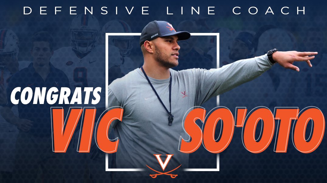 CoachBroncoM's tweet image. Happy to announce Vic So’oto as DL coach. Great young coach &amp;amp; man. Ruff’s understudy last year. Seamless transition. #RisingStar #HoosRising