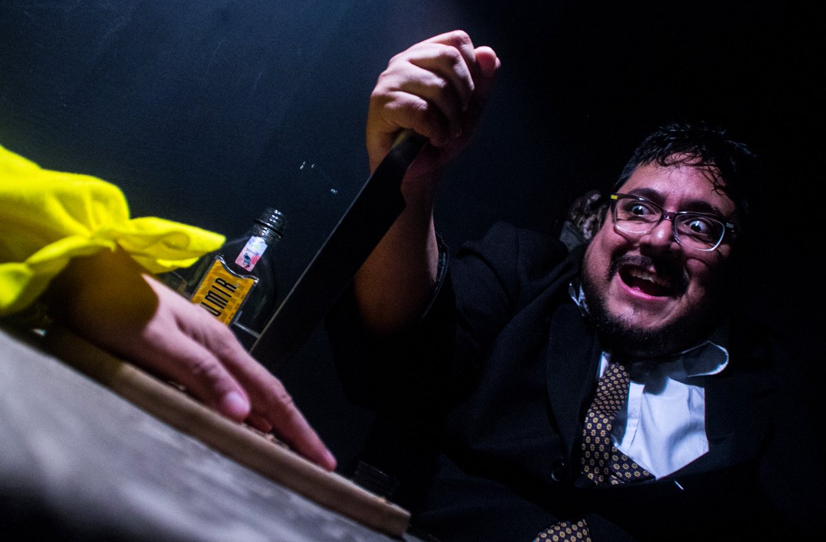 pedritoortizjr's tweet photo. Hoy arranca la última semana de #AngelinesFernandez en @popupteatrocafe humor negro+suspenso y terror #HUMORBO $5 20h30 21h30 22h30 @yolucho https://t.co/piHnPyu9Af