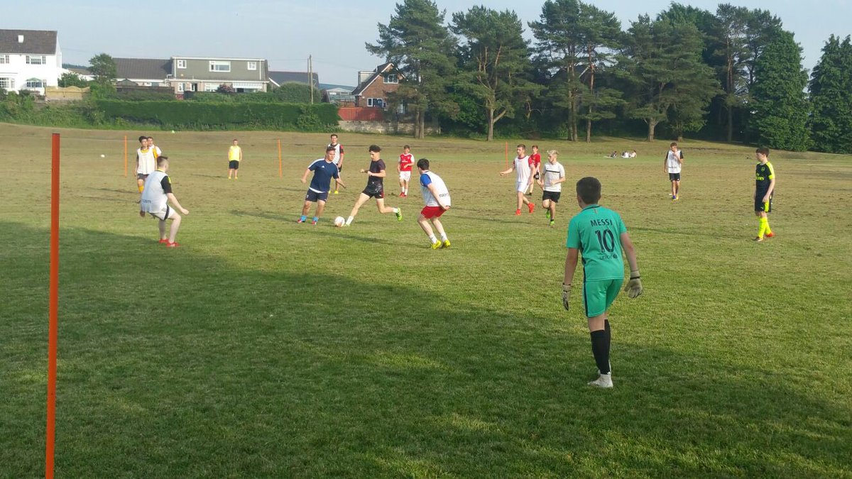 FCTredegar's tweet photo. Pre season started for the U16's & U18's tonight. Fitness and ballwork is key, next up shape and organisation.
#futureispromising https://t.co/CVWBWRC0ud