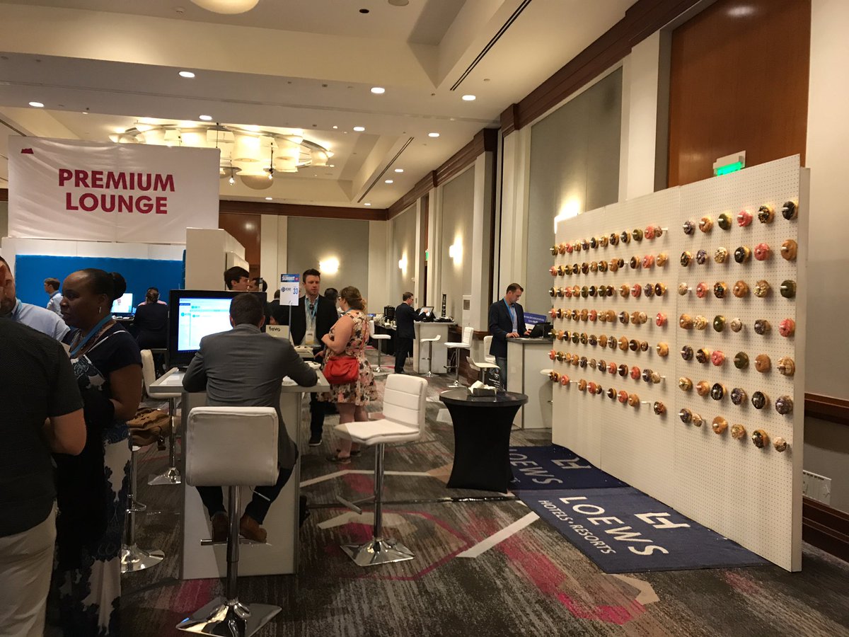 rscibetti's tweet photo. Hanging out in the #TMSummit2017 Innovation Lounge for the next 2 hours - come visit (and grab a donut!) https://t.co/fK2l8SWxwM