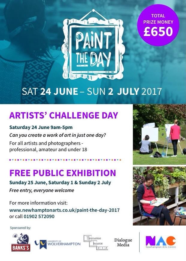 Newhampton's tweet photo. #WtonHour lots coming up @Newhampton inc paint the day, Wolves PhotoFest and just announced @amattwhitejoint https://t.co/aVmB7emMxq