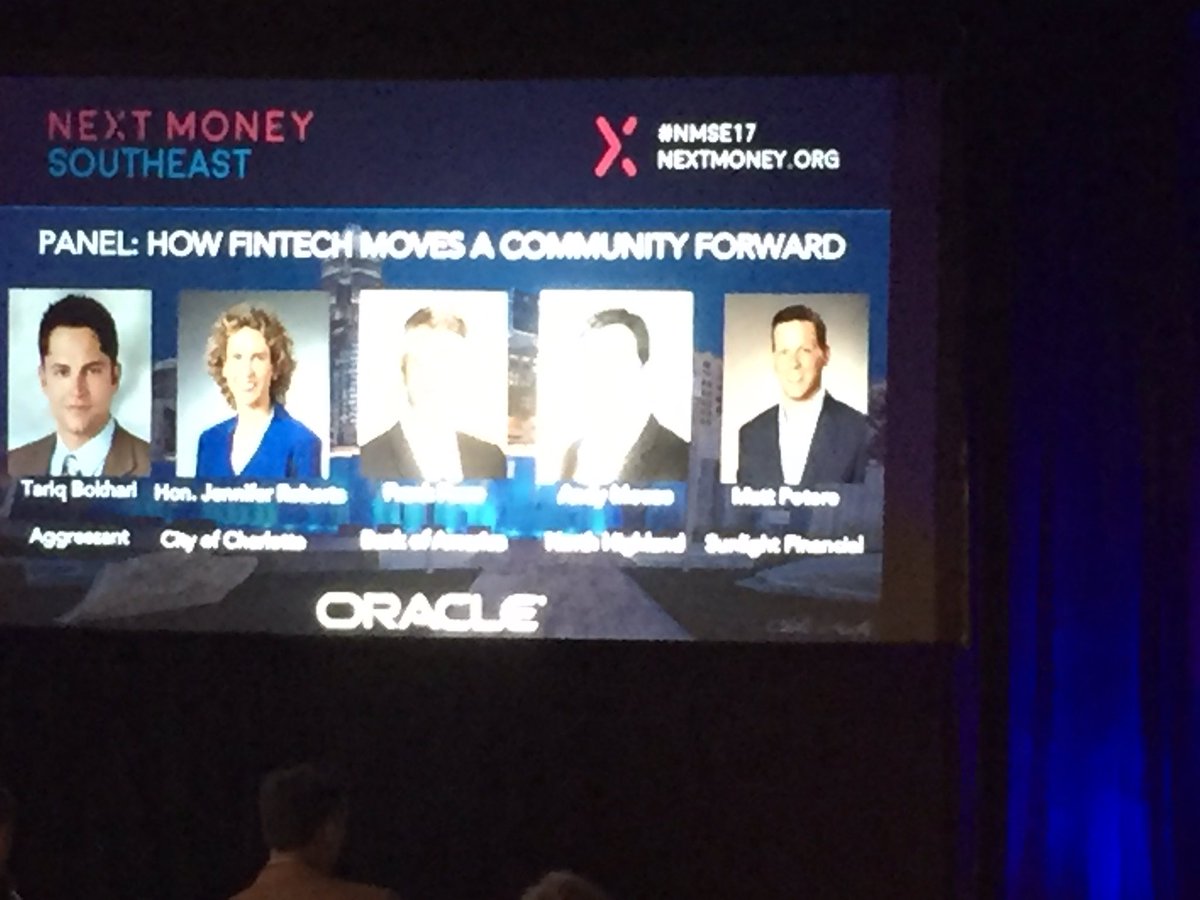 nextmoney_'s tweet image. Really excited for this community panel with the mayor of Charlotte and others..#nmse17