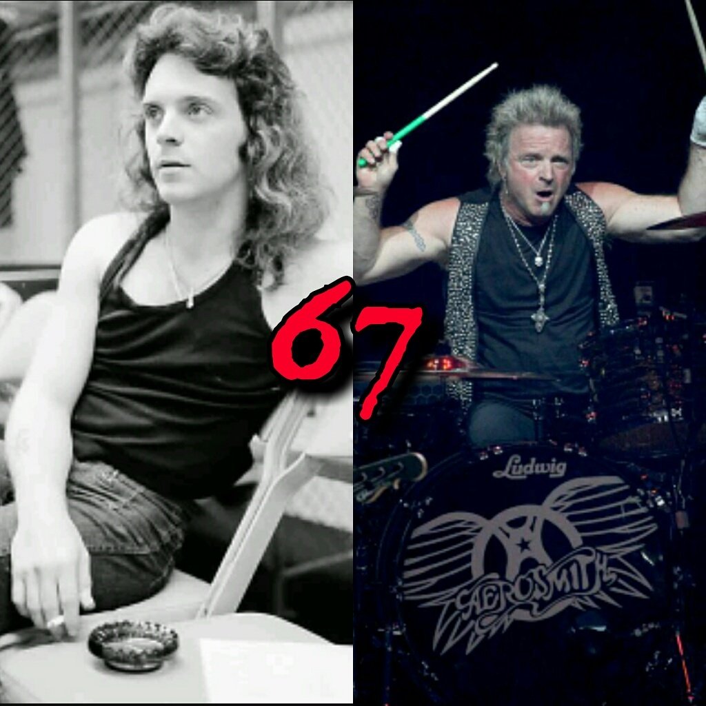  Happy 67th Birthday to the most kick-ass drummer out there - Joey Kramer of Aerosmith 