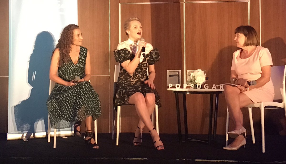 Handmaid's Tale is a cautionary take of what happens when you don't "look up from your phone" - #ElisabethMoss #HandMaidsTale #Feminism