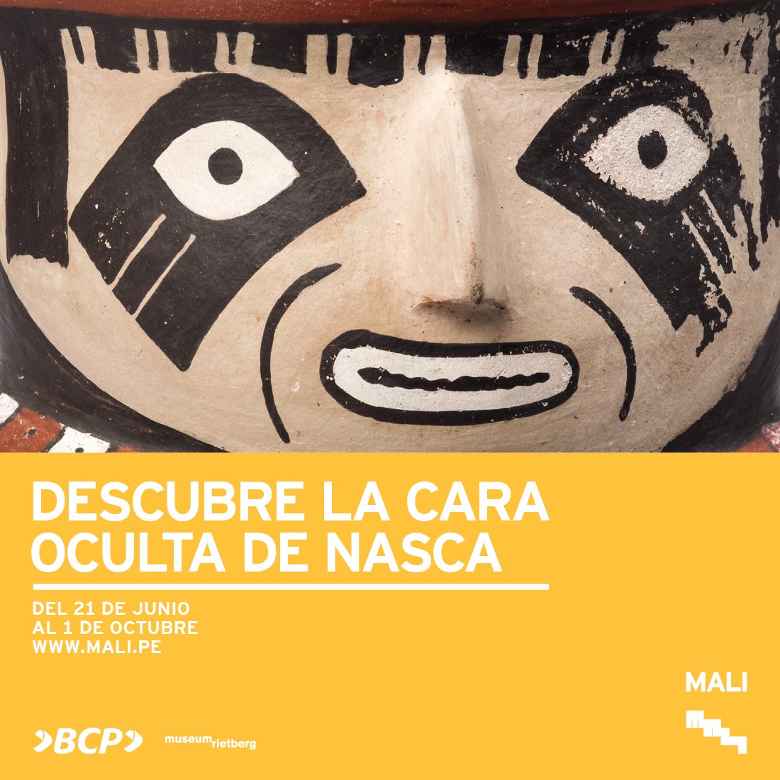 MuseodeArteLima's tweet photo. Porque los misterios de #NASCA van mucho más allá de las líneas... #ViveNASCA #NASCADigital | https://t.co/fjten4vJKE https://t.co/hksGs7kGuL