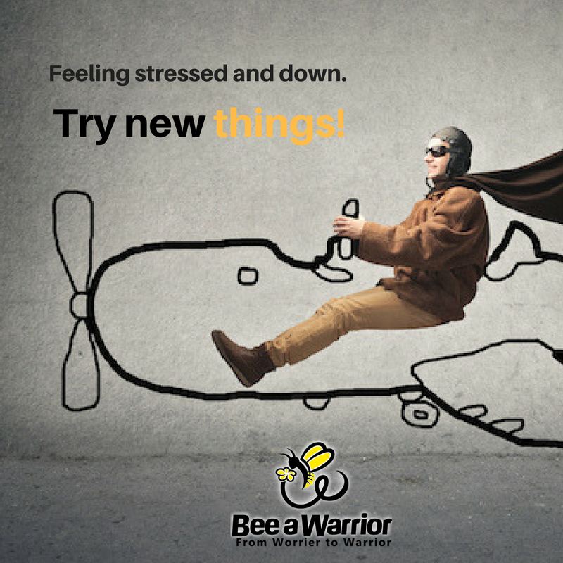 beeawarrior's tweet photo. Try new things! If you are feeling stressed and down, Read more: 

https://t.co/Tko3SOAV0n https://t.co/gc9N4SqOC0