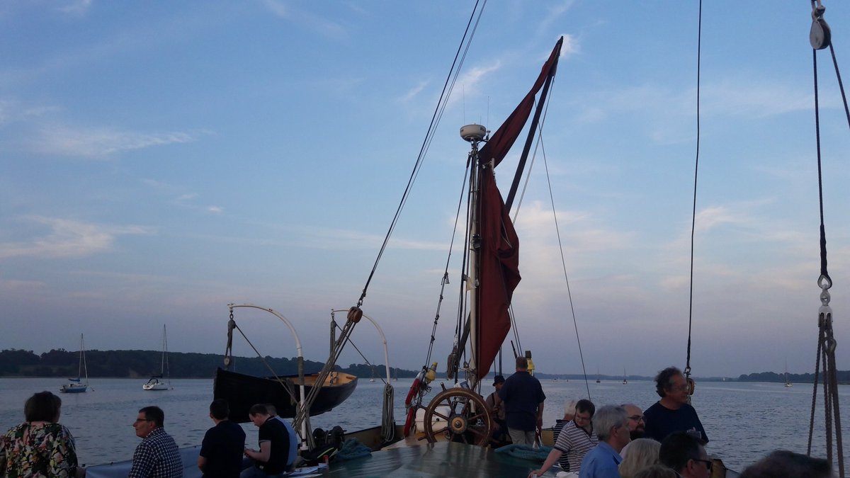 JRevitt's tweet photo. Suffolkhrtnks to @Nwes_Group @Linsey_Nwes for a great evening on the #riverorwell on #Suffolkday #SummerSolstice2017 https://t.co/6sO4Vj0EkZ