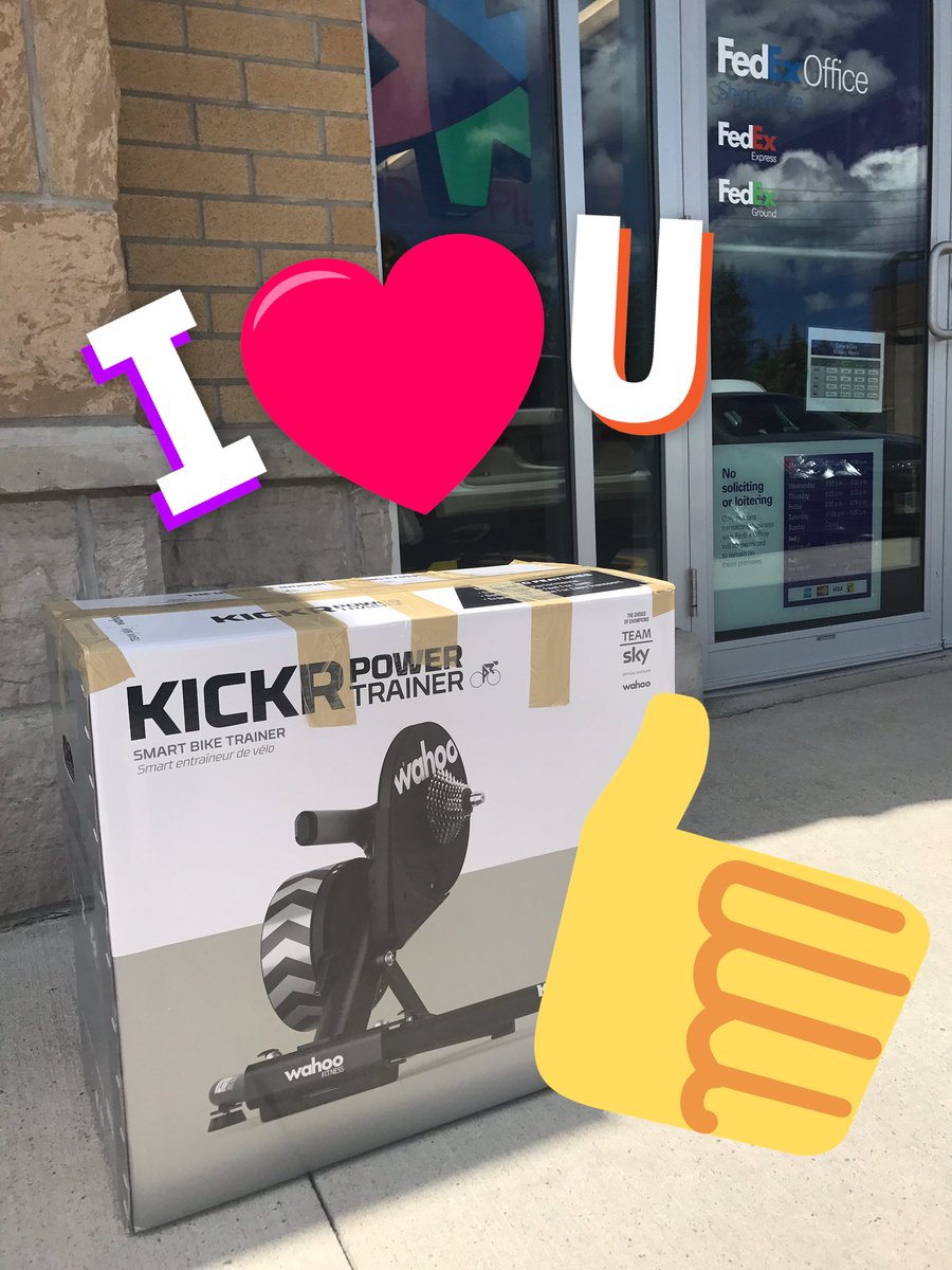 Laura_Scott's tweet photo. Thank you @GoZwift for lending me this while I've been in Canada. Was an amazing act of kindness and kept me going these past few months 💖 https://t.co/rZHvCDeUwe