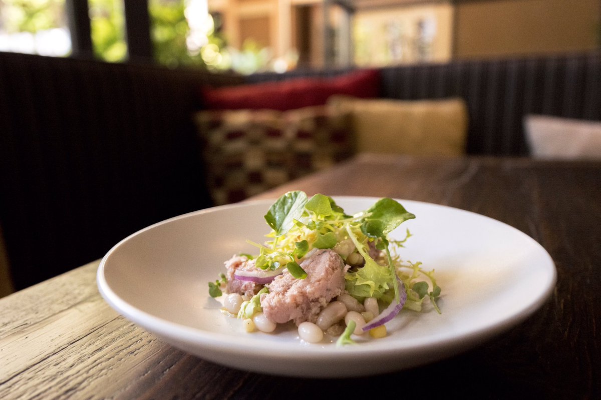 This week's favorite is our Mare salad with tuna, yellow corn, red onion and a champagne vinaigrette #vinotecaLA  📷: <a href="/scrumphsus/">Scrumphsus</a>