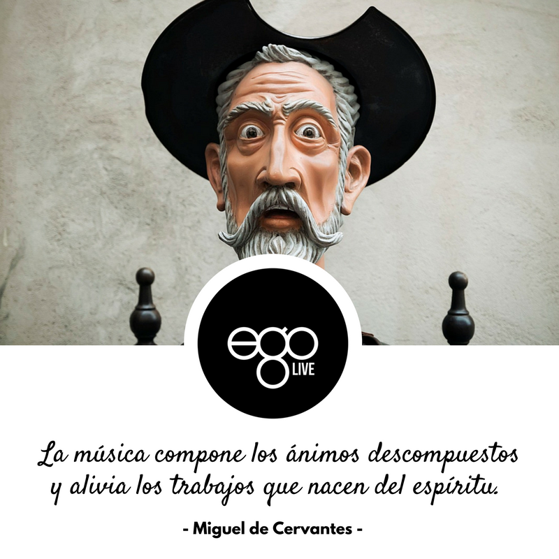 Que la música siga componiendo los ánimos de los alcalaínos quijotescos. ¡Feliz día de la música! #EgoSomosTodos