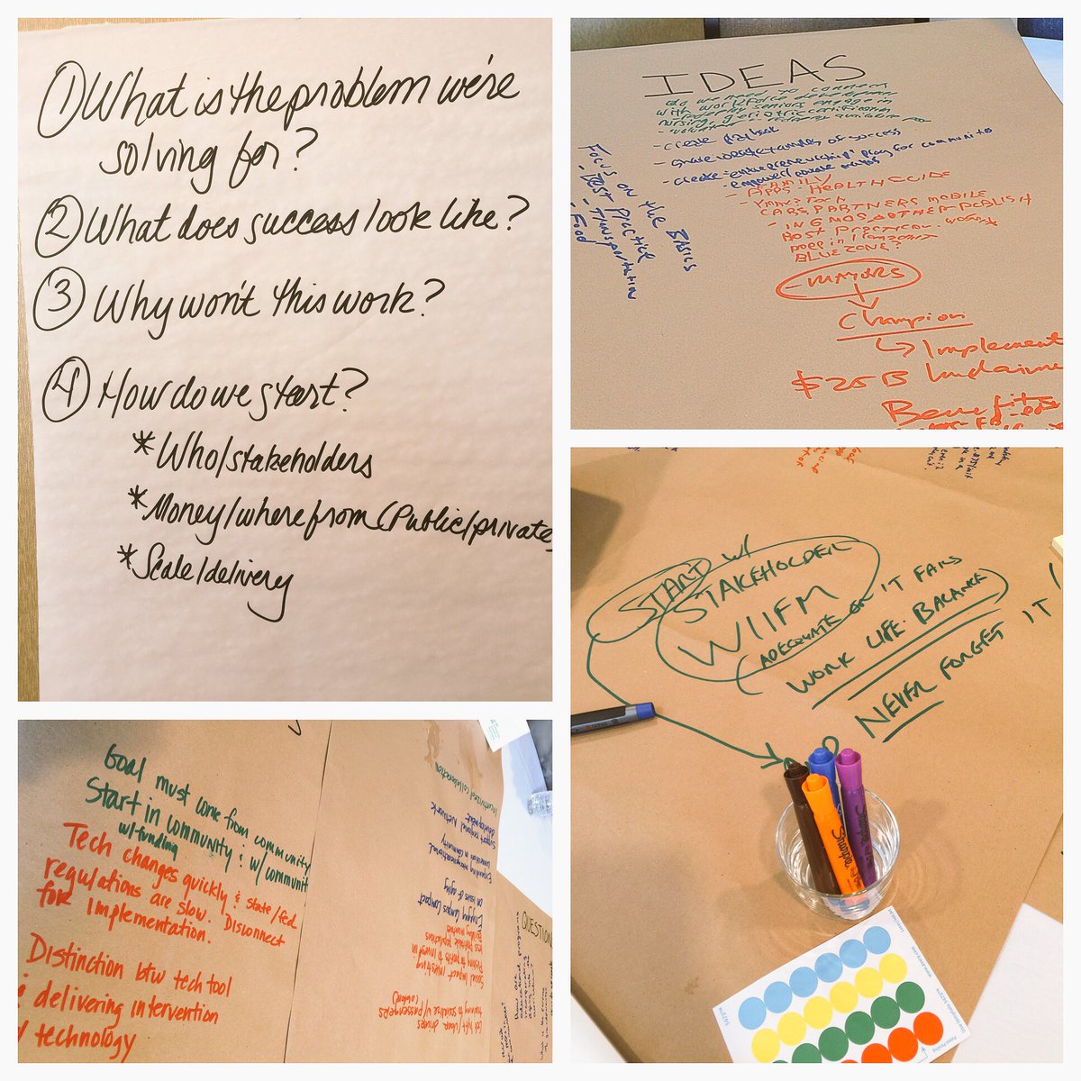 flawlessgrats's tweet photo. Here we go - shark tank time w/our brainstorm &amp;  ideas 💡 to address #ruralaging issues at #connectivity2017 summit! https://t.co/qK7fFAloN6