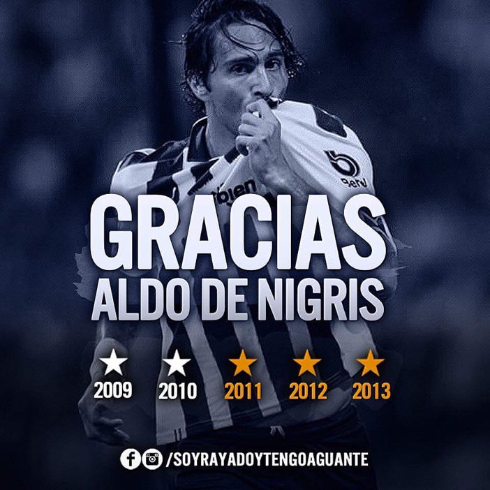 LaadiccionNET's tweet image. Gracias @DeNigris9 por todas esas alegrías.
La GENTE no te olvidará.
#GraciasAldo 
#RayadoPorSiempre