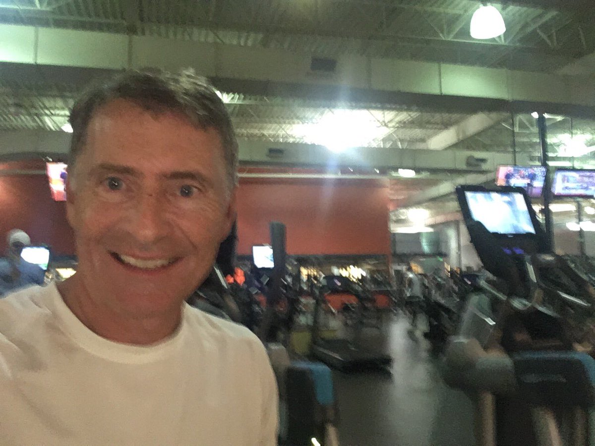 DomForSenate's tweet image. Time for a workout!