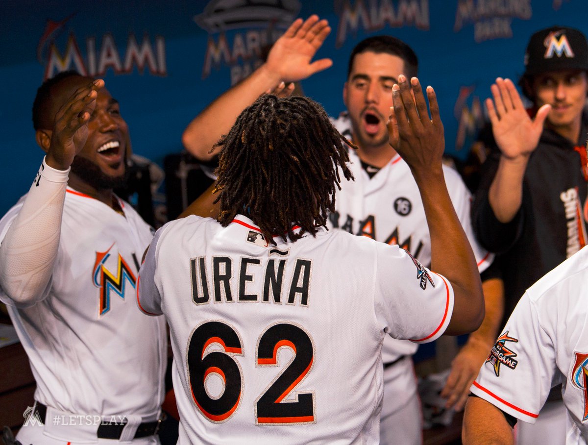 That time we came back against one baseball’s best. ✋  #FishWin | RECAP: atmlb.com/2srgtTw https://t.co/Kv7XDEfW3N