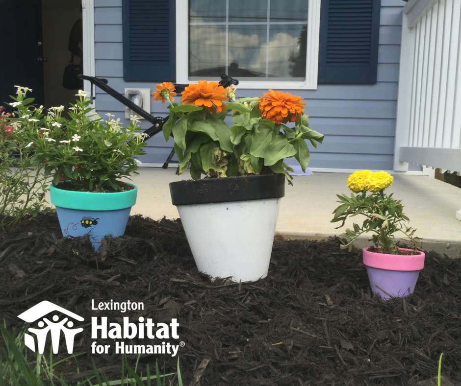 lexhabitat's tweet photo. At Habitat, the first day of summer means lots of construction &amp; flowers on the front porches of new homes. What does summer mean to you? https://t.co/8vr4sQ0ABr