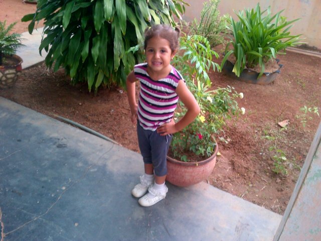 Esta es la niña de la casa