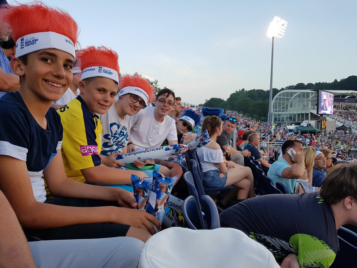 <a href="/2407Sqn/">Yateley Air Cadets</a> on tour at the Eng v S.A. cricket Ageas bowl. T20 match England on the winning stretch.