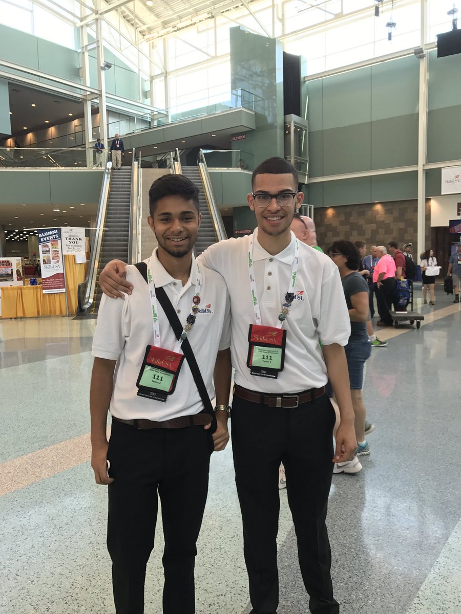 PCTASkillsUSA's tweet photo. Opening day of competitions!! SkillsUSA2017 NLSC! @PCTAProvidence @PCTASkillsUSA https://t.co/zDxAYvysRx