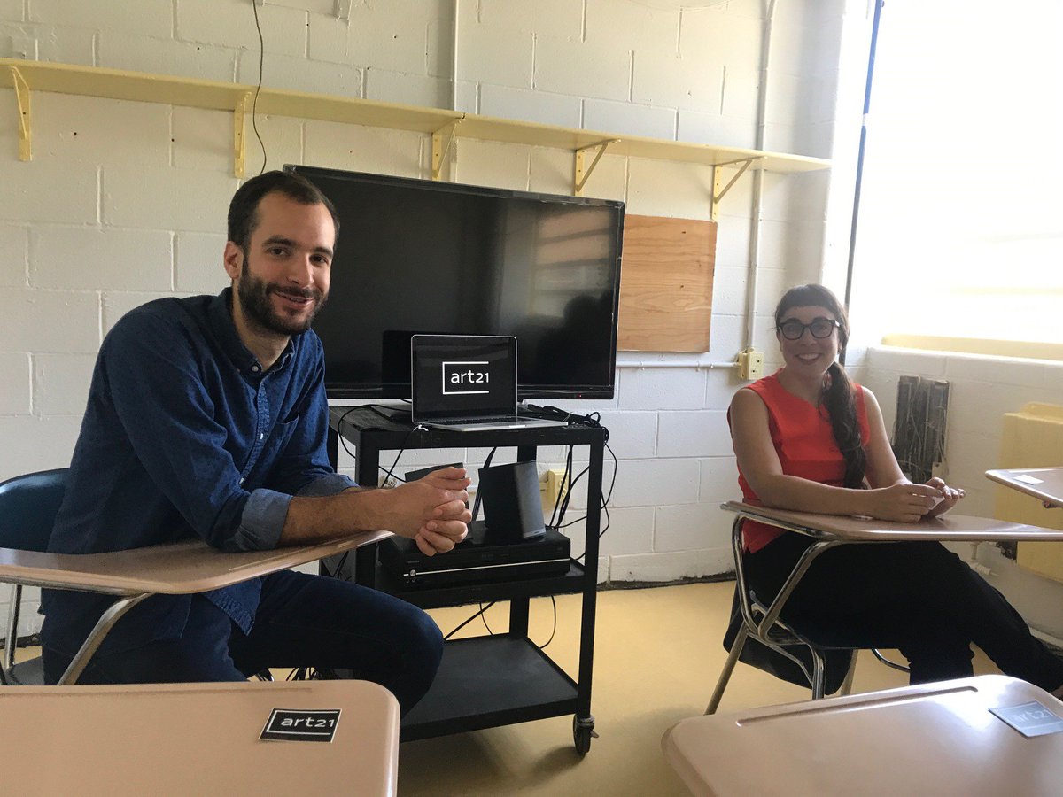 DepCommWalshDOC's tweet photo. @art21 teaching men how to develop their own
voices in art &amp; life.Part of Reframe Jobs in Art prog.
@lydiakutko@CorrectionNYC#@RikersReform https://t.co/XuGTk2YLJ3