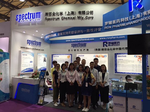 SpecChem's tweet photo. Come meet the Spectrum Sales Team at booth W5B06! #SpectrumChemical #CPhIChina https://t.co/pPNHzRzADS