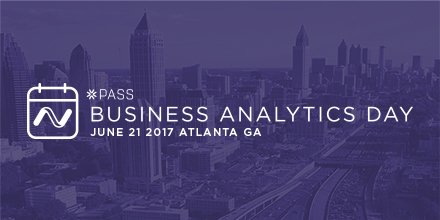 And that’s a wrap, BA Day Atlanta! We hope you gained some real-world #analytics skills today. ow.ly/Do2Q30cL9SS #sqlpass