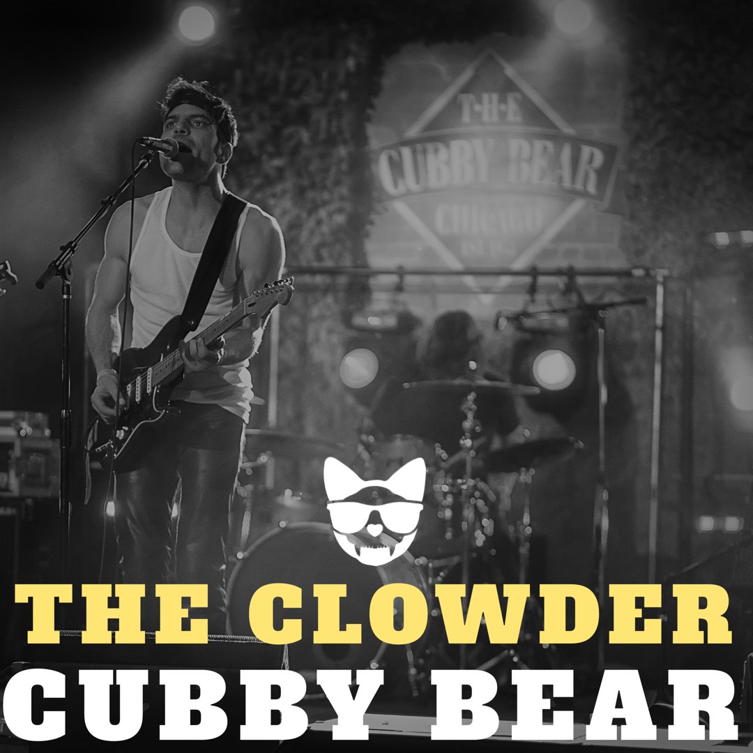 TheClowderBand's tweet image. The excitement is building! Just a few more days until we HEADLINE @cubbybear on Friday night - are you comin? bit.ly/Clowder-June23
