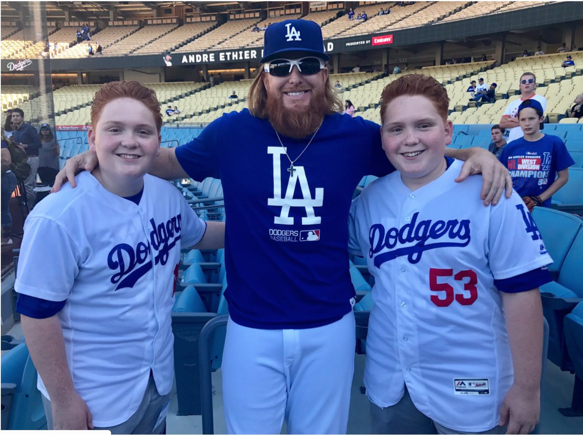 Céspedes Family BBQ on X: I took this picture of Justin Turner and some  ginger twins and then gave them Justin Turner's beard as hair cuz why not   / X